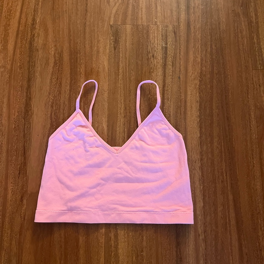 Hollister Pink Crop Top